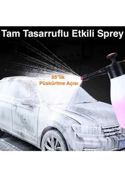 Yüksek Basınçlı Ince Köpüklü Hassas Araç Pompası Araba Yıkama Köpük Pompası