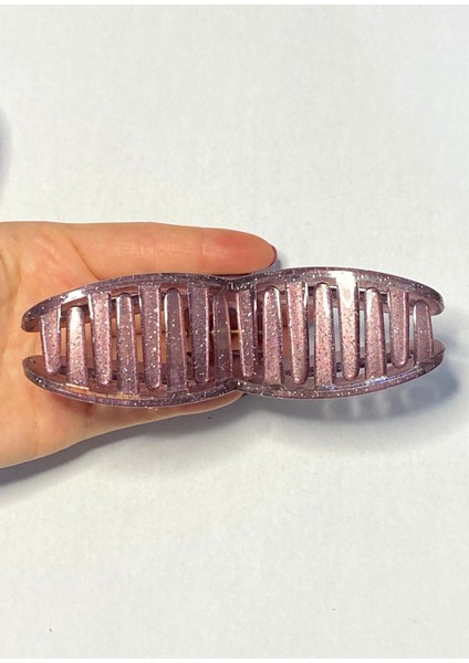 Simli Gül Kurusu Renk Kurdele Model Mandal Toka 11 cm - Şık ve Dayanıklı indirimleri