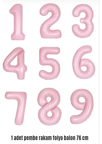 Pembe Sevimli Flamingo Doğum Günü Konsept- Folyo Balon Seti fırsatları