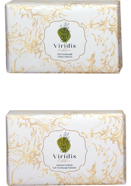 🌿defne & Hamam Kokulu Katı Sabun Paketi