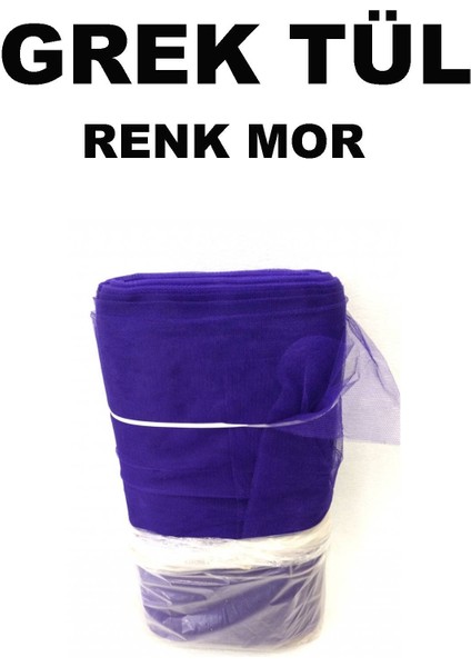 Süs Tülü Grek Tül Kumaş Süsleme Tülü 5 Metre x 2 Metre