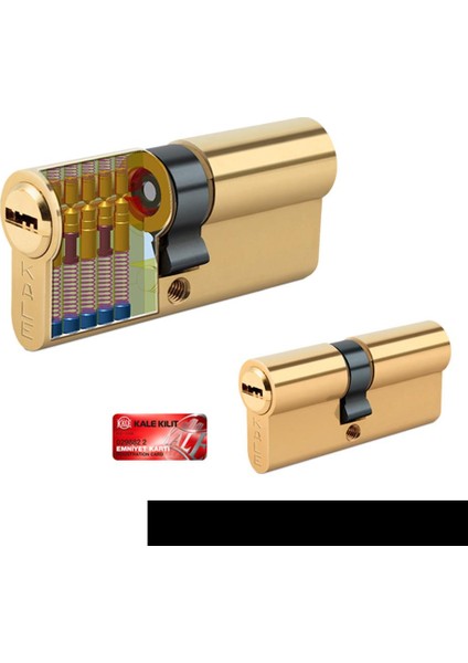 164BNE Bilyalı Barel Kilit Göbeği 68 mm Sarı fırsatları