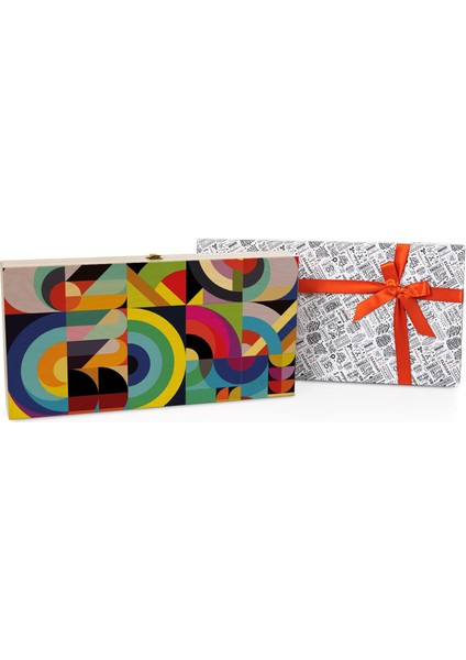 Tasarımlı El Yapımı Tavla Seti