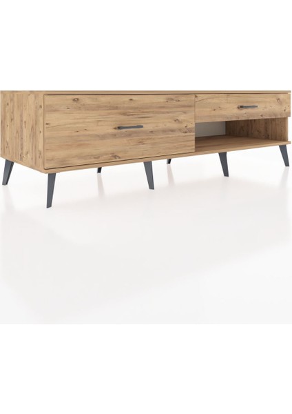 Kronos Tv Ünitesi 2 Çekmeceli 176X59X51 Çam-Çam/çam fiyatları