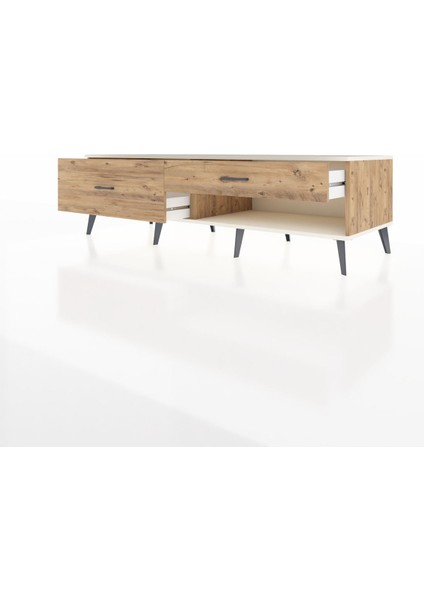 Kronos Tv Ünitesi 2 Çekmeceli 176X59X51 Çam-Aytaşı/çam modelleri