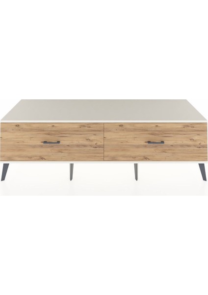 Kronos Tv Ünitesi 2 Çekmeceli 176X59X51 Antrasit-Aytaşı/çam