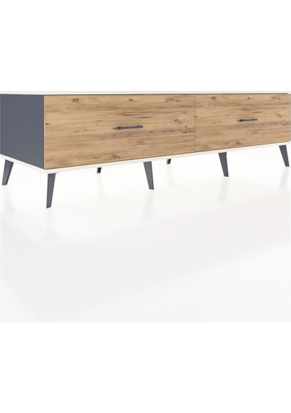 Kronos Tv Ünitesi 2 Çekmeceli 176X59X51 Antrasit-Aytaşı/çam fiyatları