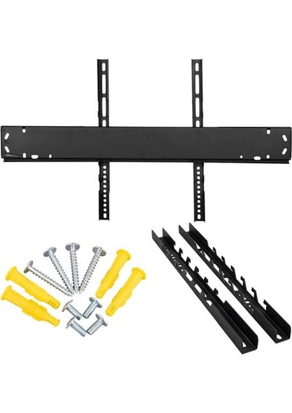 LCD Mount 42'' - 100'' Sabit LCD Duvar Askı Aparatı (Vesa: 700X400)