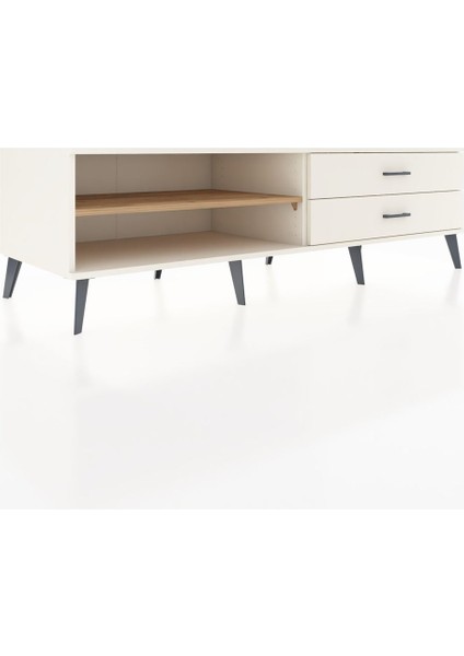 Kronos Tv Ünitesi Tek Raflı 2 Çekmeceli 176X59X51 Aytaşı-Çam/aytaşı fiyatları