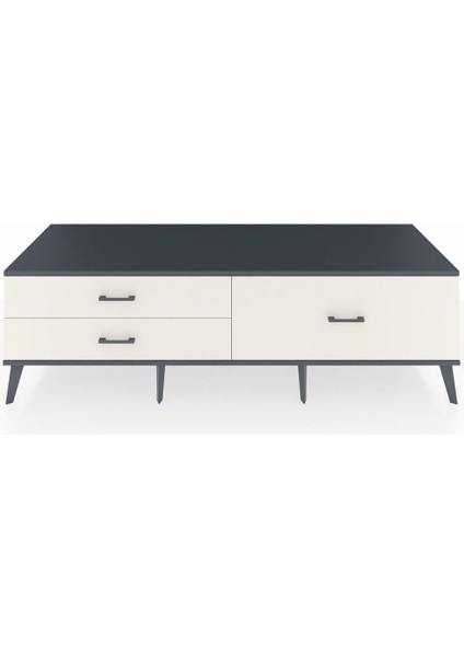 Kronos Tv Ünitesi 3 Çekmeceli 176X59X51 Çam-Antrasit/aytaşı