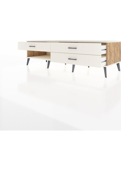 Kronos Tv Ünitesi 3 Çekmeceli 176X59X51 Çam-Aytaşı/aytaşı modelleri