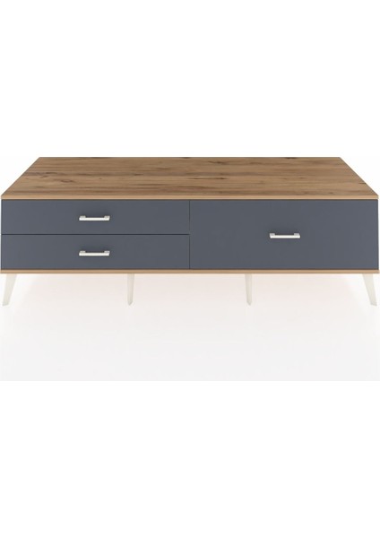 Kronos Tv Ünitesi 3 Çekmeceli 176X59X51 Aytaşı-Çam/antrasit