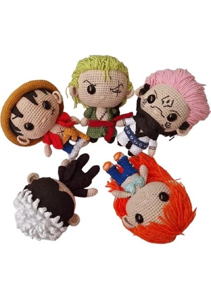 Anime Karakterler Takımı Amigurumi Organik Oyuncak fiyatları