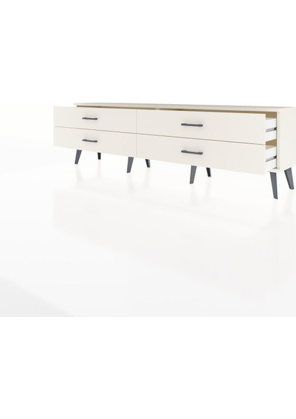 Arges Tv Ünitesi 4 Çekmeceli 176X30X51 Aytaşı-Aytaşı/aytaşı modelleri