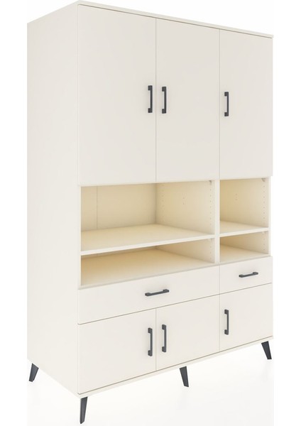 Kronos Dolap 8 Raflı 2 Çekmeceli 6 Kapaklı 132X59X195 Aytaşı-Aytaşı/aytaşı fiyatları