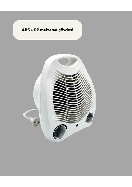 Fanlı Elektrikli Isıtıcı – 3 Kademeli Isı Ayarı ve Güvenli Kullanım modelleri