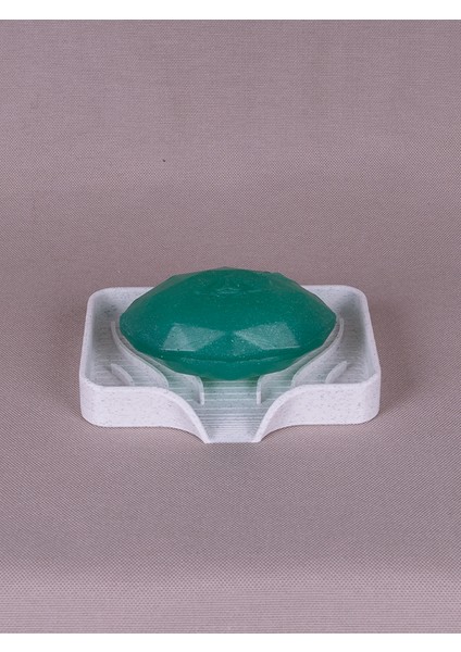 Mermer Desenli Katı Sabunluk Su Tahliyeli Şık ve Hijyenik Sabun Standı Lavabo Düzenleyici fiyatları