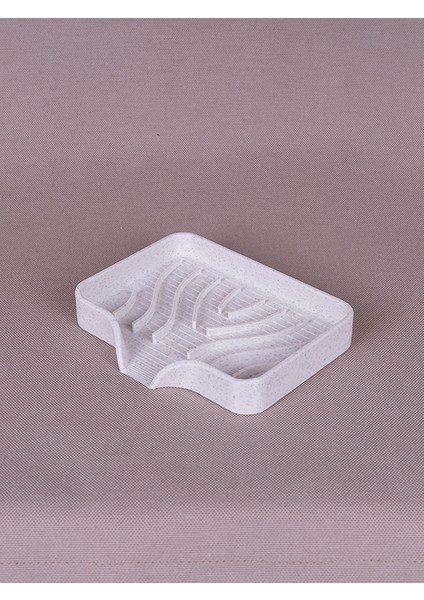 Mermer Desenli Katı Sabunluk Su Tahliyeli Şık ve Hijyenik Sabun Standı Lavabo Düzenleyici modelleri