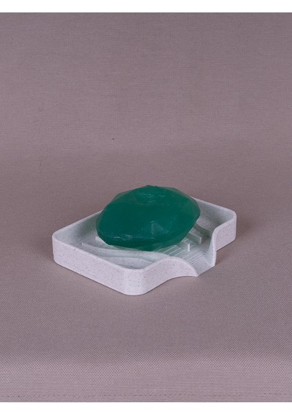 Mermer Desenli Katı Sabunluk Su Tahliyeli Şık ve Hijyenik Sabun Standı Lavabo Düzenleyici fırsatları