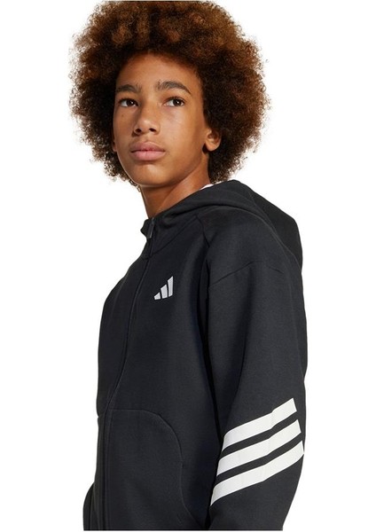 Sportswear JJ4801 Future Icons 3-Stripes Full-Zip Hooded Track Jacket Kids