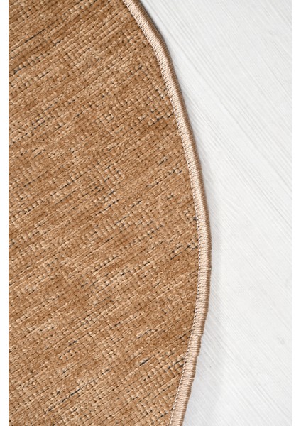 Azra Oval Beyaz Halı | Yıkanabilir, Kaymaz Taban, Yumuşak Dokulu Antre ve Mutfak Kilimi