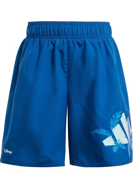 Unisex Çocuk Mavi Deniz Şortu AD DY LS SH JF8441