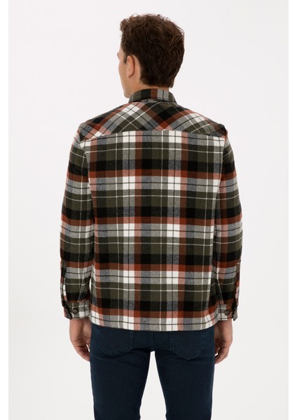 Erkek Bakır Gömlek Desenli 50308564-VR182 indirimleri