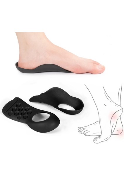 Esnek Düz Taban Düzeltici Topuk Yastığı indirimleri