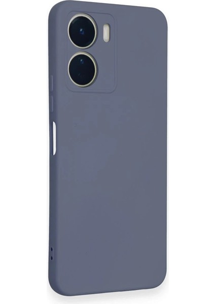 CPT16 Vivo Y16 Kılıf Nano Içi Kadife Silikon - Gri fiyatları