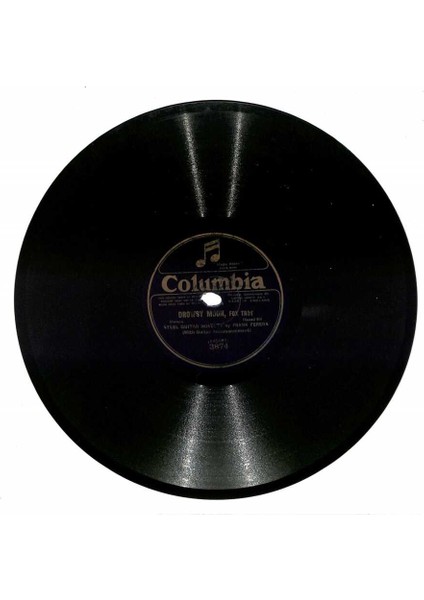 Frank Ferera - Drowsy Moon My Hawaiian Evenin Star Taş Plak (106.5) PLK23060