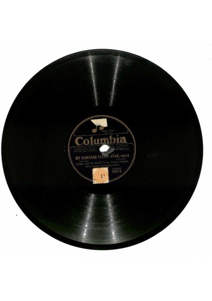 Frank Ferera - Drowsy Moon My Hawaiian Evenin Star Taş Plak (106.5) PLK23060 fiyatları