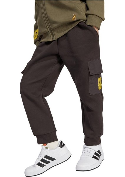 Kahverengi Unisex Çocuk Eşofman Altı LK SIM PNT JL9199