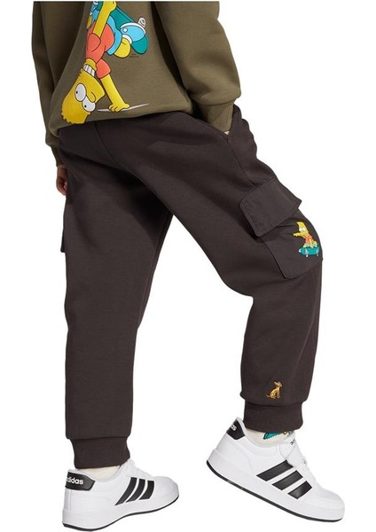 Kahverengi Unisex Çocuk Eşofman Altı LK SIM PNT JL9199