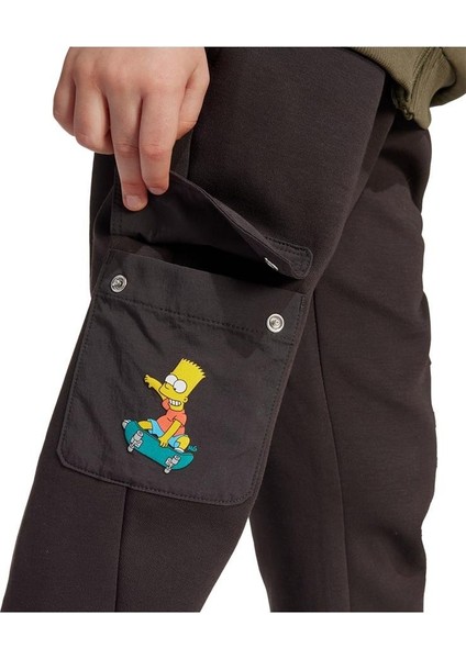 Kahverengi Unisex Çocuk Eşofman Altı LK SIM PNT JL9199