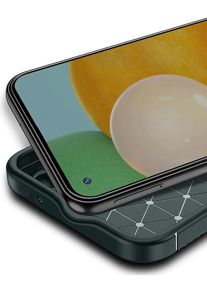 CPT16 Tecno Spark 30C Kılıf Auto Focus Karbon Kapak - Koyu Yeşil