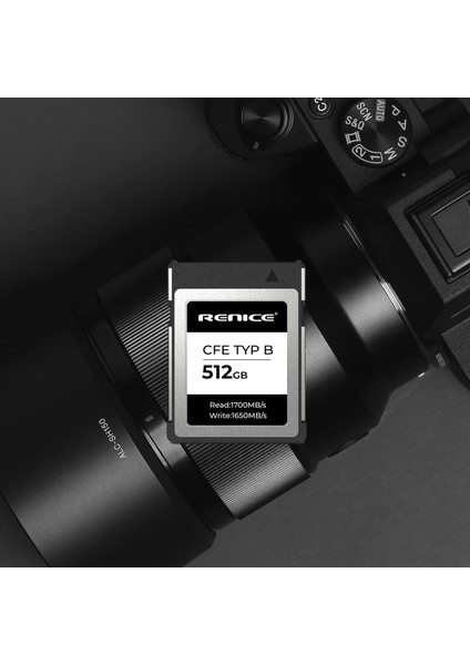 Renıce 512GB Profesyonel Cfexpress Tip B Hafıza Kartı