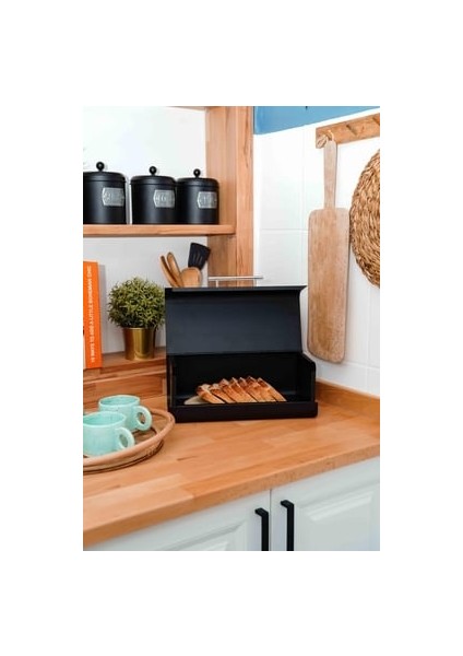 Metal Ekmek Kutusu 12X36X21 cm fiyatları