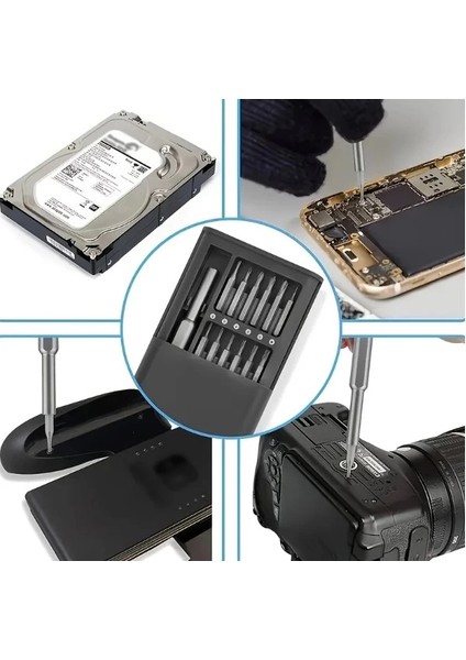 25 Parça Çok Fonksiyonlu Hassas Tornavida Seti (5148)