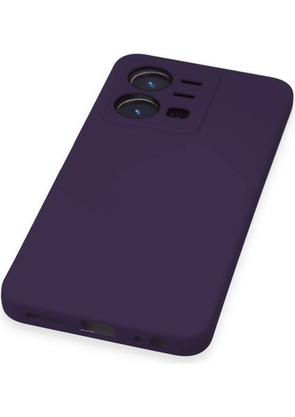 CPT16 Vivo Y35 Kılıf Nano Içi Kadife Silikon - Mor indirimleri