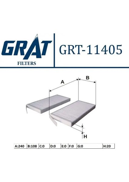 11405 Polen Filtresi 7701209837