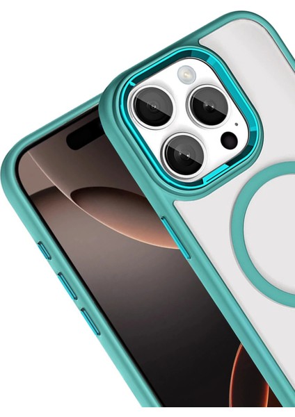 CPT16 Apple iPhone 15 Pro Max Terea Magsafe Kapak - Yeşil fiyatları