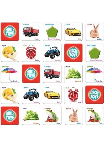 Toys Match Up Eşleştirme Kartları Eğitici Geliştirici Oyun Eşleme Kart fiyatları