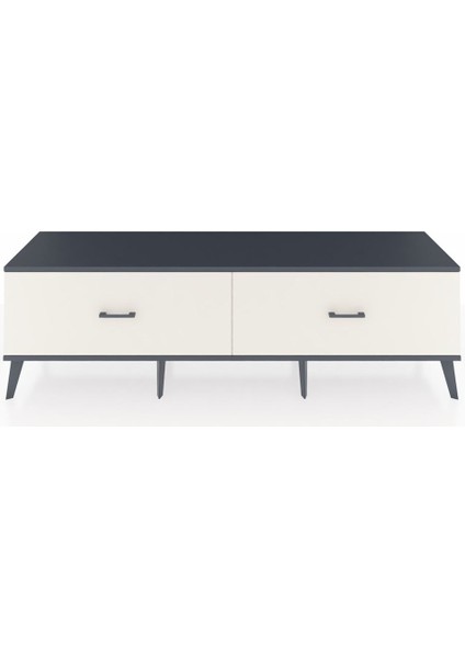 Hyperion Tv Ünitesi 2 Çekmeceli 176X44X51 Antrasit-Antrasit/aytaşı