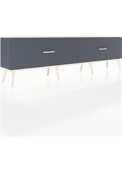 Arges Tv Ünitesi 2 Çekmeceli 176X30X51 Antrasit-Aytaşı/antrasit fiyatları