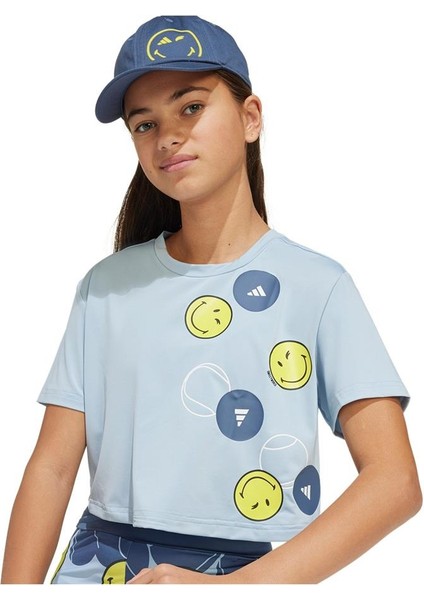 Unisex Çocuk Mavi T-Shirt G SMI TEE JJ3079