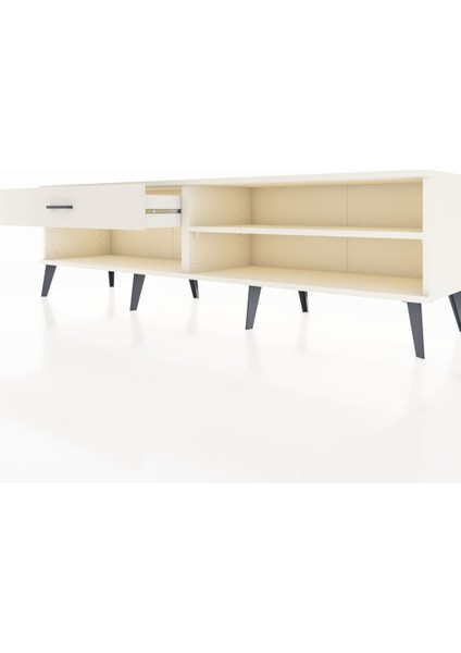 Hyperion Tv Ünitesi Tek Raflı Tek Çekmeceli 176X44X51 Aytaşı-Aytaşı/aytaşı fırsatları