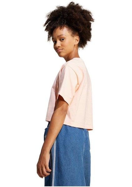 Originals JC9138 Big Logo Execution Kids Oversize Crop Tişört