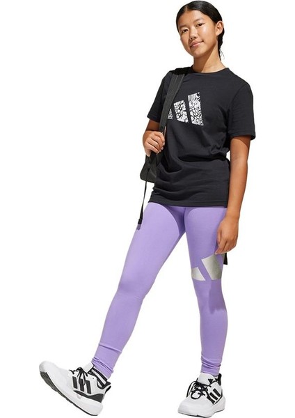 Unisex Çocuk Siyah T-shirt JG ANIMAL LOGO Siyah JI6733