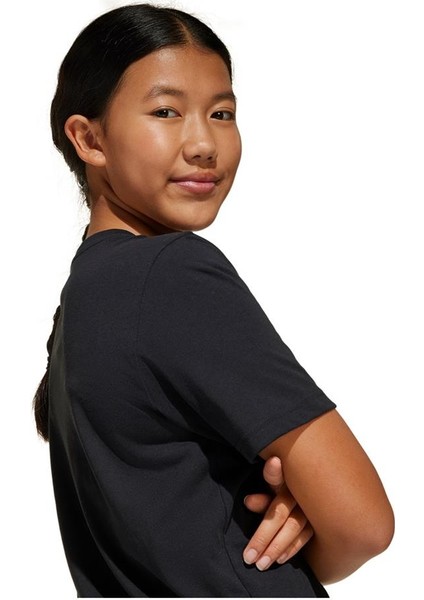 Unisex Çocuk Siyah T-shirt JG ANIMAL LOGO Siyah JI6733