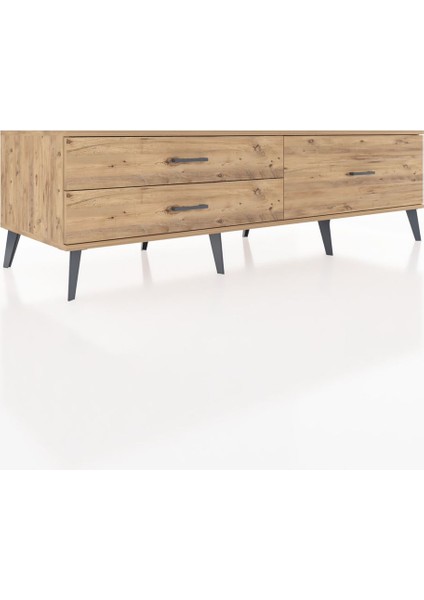 Kronos Tv Ünitesi 3 Çekmeceli 176X59X51 Çam-Çam/çam fiyatları